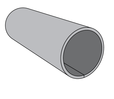 Radius Drywall Column