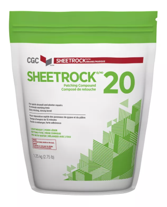 Sheetrock/Durabond Patching Compounds